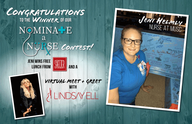 Congratulations to Our Winner: MUSC Nurse Jeni Helmly!