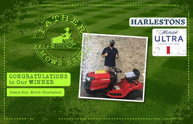 Congratulations to Our Father Mows Best Winner, Jamie Cox!