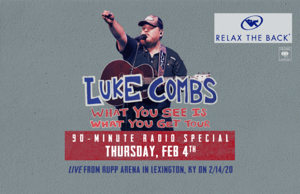 Feb. 4 Virtual Concert: See Luke Combs Live!