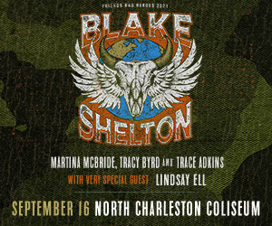 Blake Shelton is Coming to the Lowcountry! Blake Shelton is Coming to the Lowcountry!