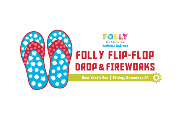 Catch the Folly Beach New Year’s Eve Flip-Flop Drop & Fireworks!