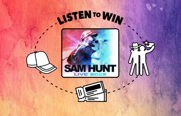 Listen Wed/Thurs: Win Sam Hunt Tixs, Meet n’ Greet & Swag!