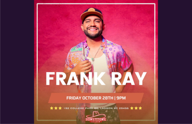 Listen to Win Tickets to Frank Ray @ HonkyTonk – Oct. 28