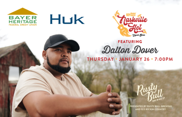 Get in the VIP to See & Meet Dalton Dover @ Rusty Bull – Jan. 26