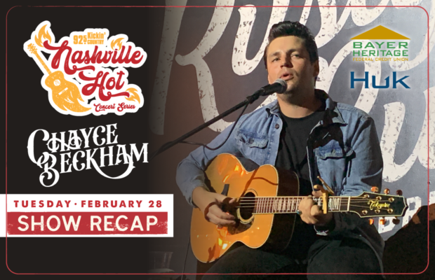 RECAP: Chayce Beckham at Rusty Bull – Feb. 28