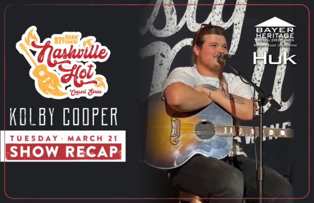 RECAP: Kolby Cooper at Rusty Bull – March 21
