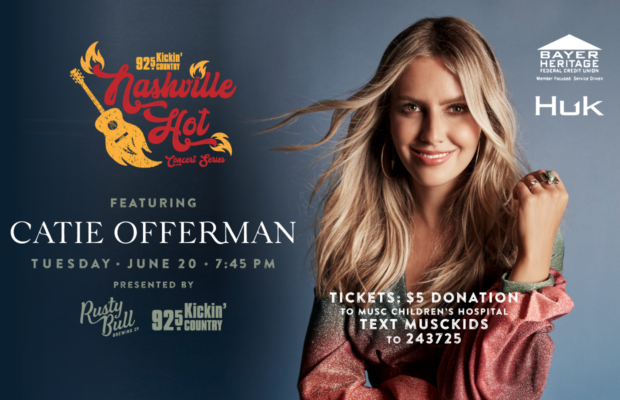 Get in the VIP to See & Meet Catie Offerman @ Rusty Bull – June 20
