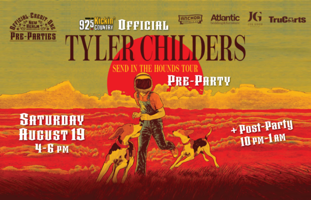 Join Us for the Official Tyler Childers Pre-Party – Aug. 19