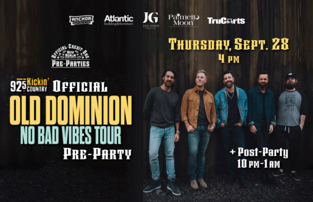 Join Us for the Official Old Dominion Pre-Party – Sept. 28
