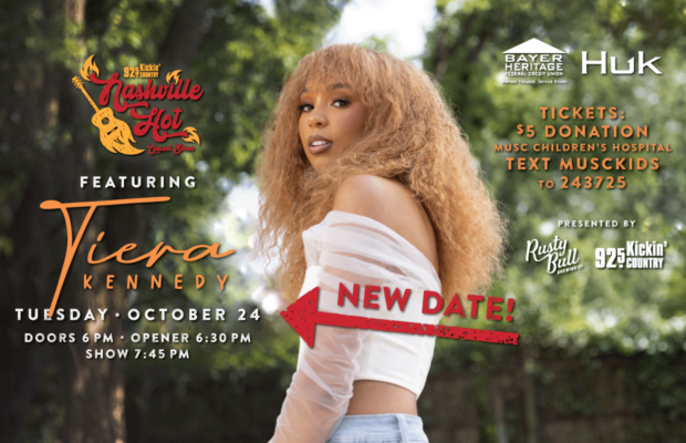 NEW DATE: Tiera Kennedy @ Rusty Bull – Oct. 24
