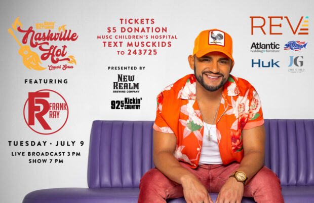 Get in the VIP to See & Meet Frank Ray @ New Realm – 7/9