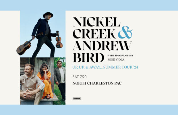 NEW VENUE: Nickel Creek & Andrew Byrd @ the PAC – 7/20