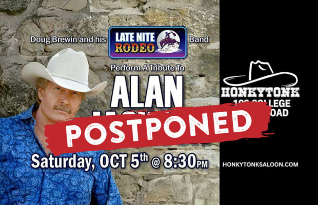 POSTPONED: Alan Jackson Tribute Band @ Honkytonk Saloon