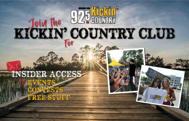 Get the Kickin’ Country Newsletter – It’s Good to Be in the Club.