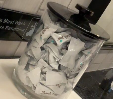 Would you eat a bathroom mint?