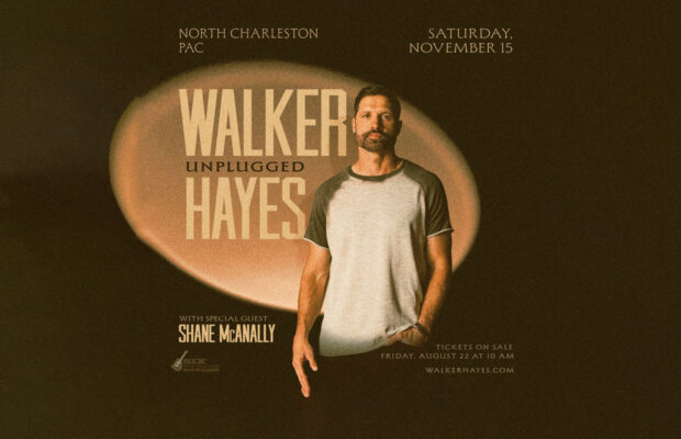 Nov. 15: Walker Hayes Brings the Unplugged Tour to the PAC
