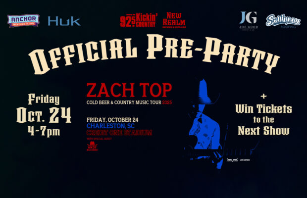 10/24: Join Hunter & Cush at the Official Zach Top Pre-Party