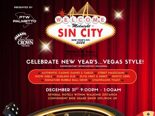 12/31 – Celebrate “Midnight In Sin City”