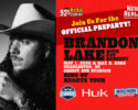 5/1: Join Hunter & Cush at the Official Brandon Lake Pre-Party
