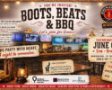 Saturday June 6 – Boots Beats & BBQ for the MUSC Shawn Jenkins Children’s Hospital